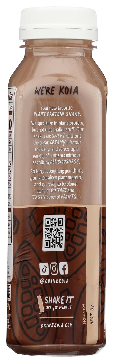12 KOIA Cacao Bean Protein Beverage, FZ