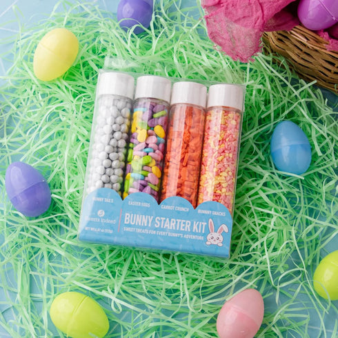 4-Pack Sweets Indeed Easter Bunny Candy Topper Crumblefetti Candy Toppings for Ice Cream, Cupcakes, Hot Cocoa & Cookies