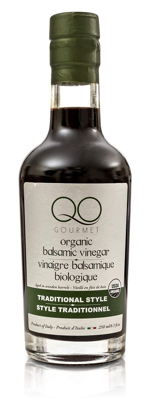 QO Organic Thick Aged Balsamic Vinegar of Modena | 4% Acidity |