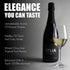 (750ml) 1 Pack 0.0% IYLIA Non Alcoholic Sparkling Wine, White Premium Spanish Alcohol Free Wine, ABV, Made with Muscat