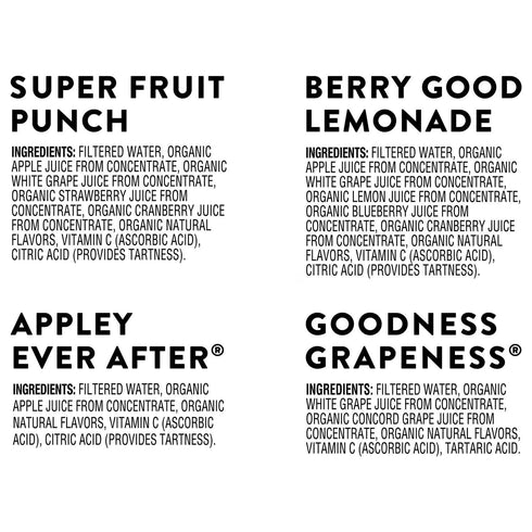 Generic Pack, 6 Oz, (40 Count) Honest Kid Assorted Organic Juice Drink Variety Fl