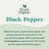 Simply Organic Black Pepper - 4 Oz