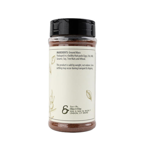 (8 Olive & Vine Ground Mace, Warm Spice, For Baking & Sauces, Rich Tradition, Authentic Taste, For Global Recipes