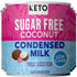 Keto Sugar Free Condensed Milk (6 Packs) Vegan Coconut Condensed Milk -