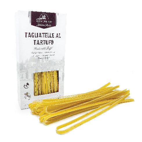 Sogno Toscano 250 8.8 oz packed (4) TAGLIATELLE AL TARTUFO ARTISAN PASTA - gr / Bag - Slow dry- Bronze dye- by hand.