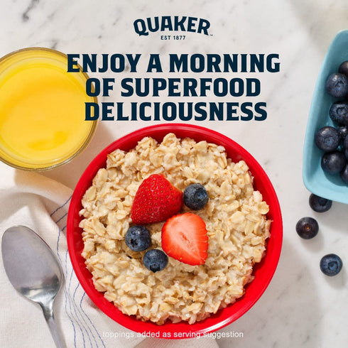 12.9 Oz, 6 Count (Pack 12) Quaker, Protein Instant Oatmeal, Banana Nut