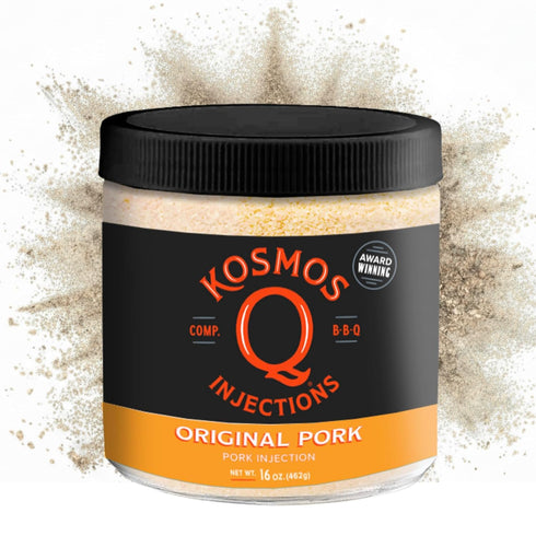 Kosmos Q Original BBQ Pork Injection, Meat Marinade for Pulled Pork, Chops,