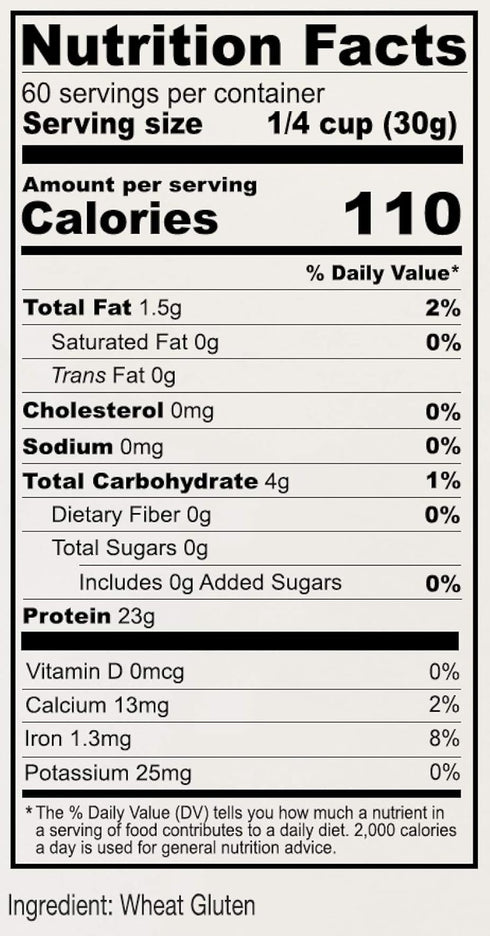 4lb 1.5lb Anthony's Vital Wheat Gluten & Organic Oat Fiber Bundle