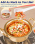 11 12.35 oz Dried Ramen Toppings Mix Seafood & Veggies - Real Squid, Shrimp, Fish Cake & Goji Berry, Low Fat, No Added