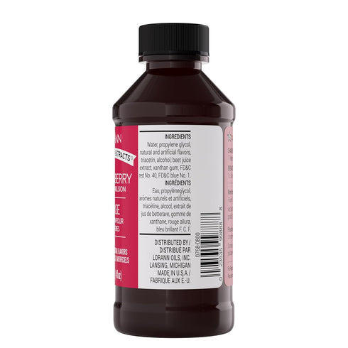 LorAnn Oils Strawberry Bakery Emulsion, Ideal for Boosting Fruit Tones in Cakes, 4 Oz