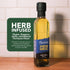 8.1 oz Benissimo Parmesan Garlic Herb Infused Oil, All Natural Gourmet Cooking Oil with Chef-Inspired Herbs, Ideal