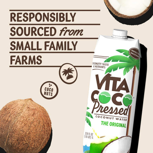 Vita Coco 33.8 Oz Pack 5 Coconut Water, Fl | Pressed |