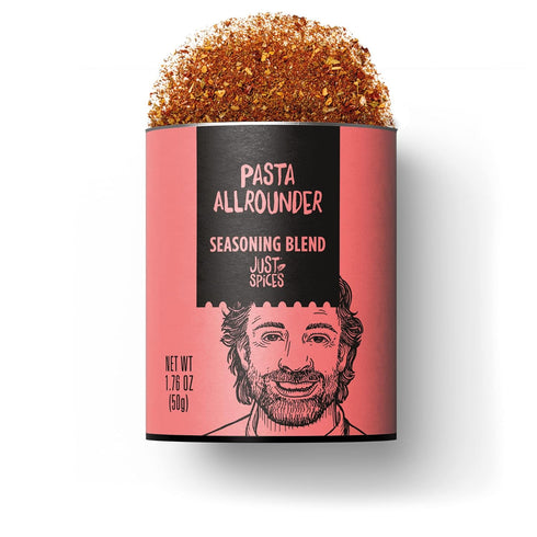 Just Spices Pasta Allrounder, 1.76 OZ, Mediterranean Spice Mix for Pasta, The Flavors of Italy