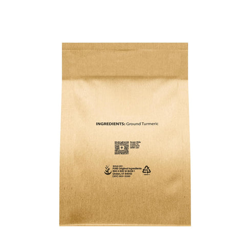 Pure Original Ingredients Turmeric Powder (8 oz), Food Grade, Natural, Spicy Flavor, Curry, Rice, Eco-Friendly