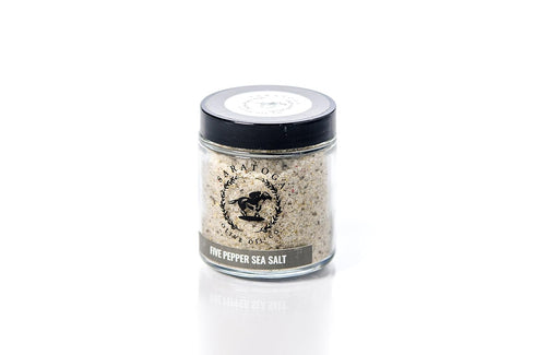 Five Pepper Sea Salt by Saratoga Olive Oil