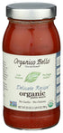 ORGANICO BELLO Organic Delicate Recipe Pasta Sauce, 25 oz