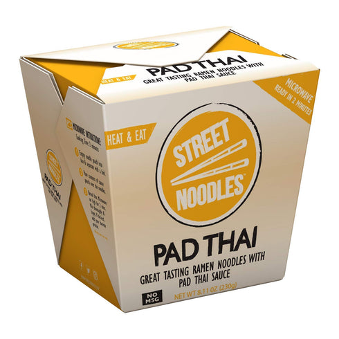 Street Noodles 6 Pack Ramen Noodle Pad Thai Sauce 8.11oz