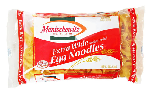 Manischewitz Egg Noodles Extra Wide 12.0 OZ