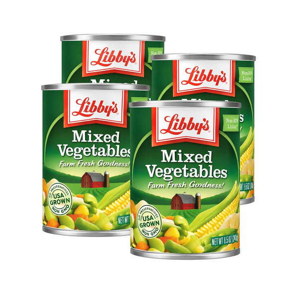 Libby's Mixed Vegetables | Delicious Vegetable Favorites | Colorful Carrots, Potatoes, Peas,