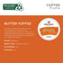 24 Count (Pack 1) Gloria Jean's Coffees Butter Toffee, Single-Serve Keurig K-Cup Pods, Flavored Medium Roast Coffee