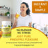 6 oz Vegs Pineapple Juice Powder - Freeze Dried Organic Pineapple Powder with Bromelain & Antioxidants - Sugar-Free