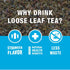 20-25 2oz Tiesta Tea - Apple Cider, Loose Leaf, Caramel Apple Herbal Tea, Non-Caffeinated, Makes Hot or Iced Up