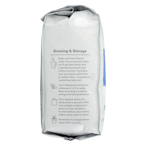 365 24 by Whole Foods Market, Bonne Nuit Whole Bean Coffee, Dark Roast, Ounce