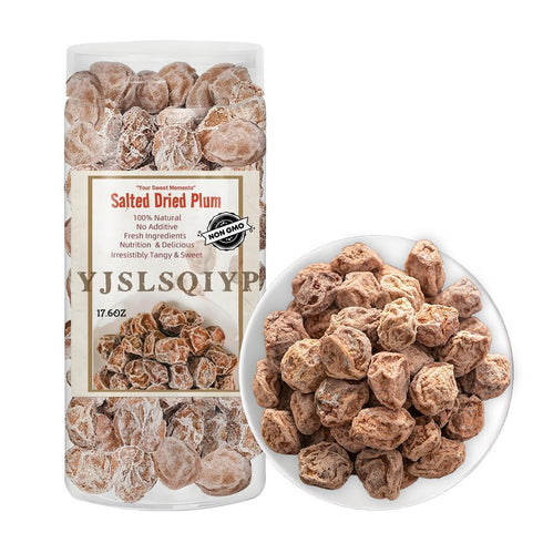 YJSLSQIYP Preserved plum. Japanese-Style Preserved Plums (Umeboshi), Sweet & Sour Dried Plum Snacks,