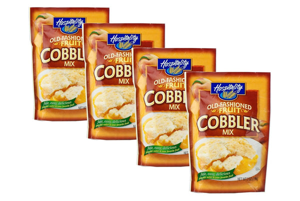 Hospitality Old Fashioned Fruit Cobbler Mix or Fruit Crisp Mix - Four 7