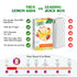 (10 Packets) TRUE LEMON KIDS Strawberry Banana Hydration for Kids No Artificial Sweeteners Low Sugar Water Flavoring