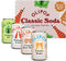 OLIPOP Prebiotic Soda Pop, Classic Soda Variety, Pantry Pack Packed with Prebiotics,