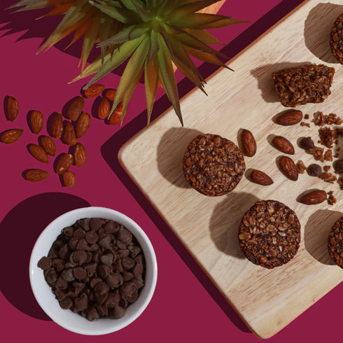 (30 Bobo's Almond Brownie Oat Bites, Simple Ingredients, Whole Grain Oats, Plant Based, Non-GMO, Gluten Free Breakfast