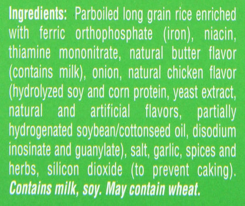 7 (Pack 12) Tony Chachere Rice Mix, Butter and Herb, Ounce