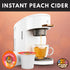 22 Counts Crazy Cups Peach Cider Pods, Sweet Peach Cider Drink, Single Serve Pods for keurig k cups machine
