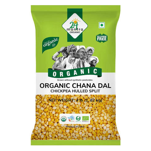 24 Mantra Organic 24 Mantara Chana Dal - 4 Lb,, ()
