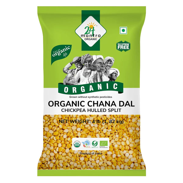 24 Mantra Organic 24 Mantara Chana Dal - 4 Lb,, ()