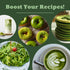 25+ 46pcs Golden Aojiru Green Superfood Powder Japanese Barley Grass Juice with Vegetables, Prebiotic & Enzymes Gluten