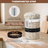 34 Oz 10 Set RYTOXILO Sourdough Starter Jar Kit, Glass Sour Dough Jars Wide Mouth for Beginners, Pcs Bread Starter