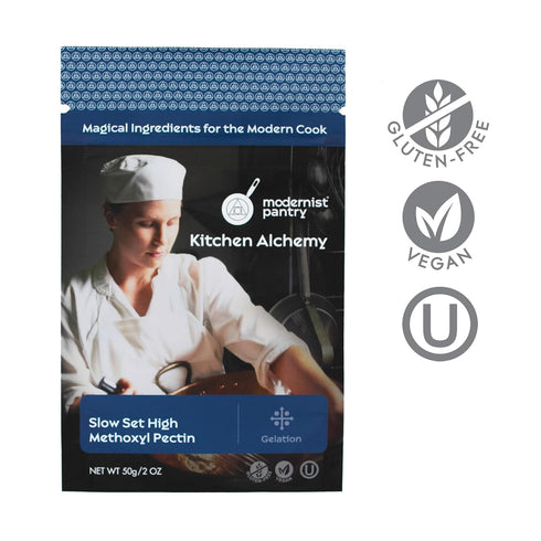 Pectin - Slow Set High Methoxyl, Vegan, OU Kosher Certified, 50g/2oz
