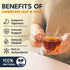 50 Dandelion Leaf & Root Herbal Tea-Caffeine-free, Teabags
