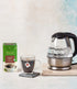 Teeccino French Roast Herbal Tea, 25 Tea Bags, Rich & Roasted, Caffeine Free & Prebiotic