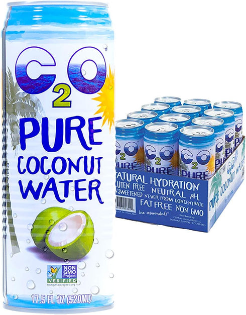 C2O Pure Coconut Water | Plant Based | Non-GMO | No Added