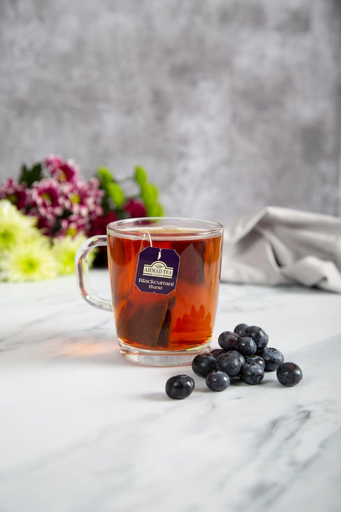 20-Count (Pack 1) Ahmad Tea Blackcurrant Burst Black Tea, Boxes