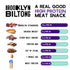 Brooklyn Biltong Air Dried Grass Fed Beef Snack, South African Jerky (8 oz, Pack of 1) - Whole30 Approved.