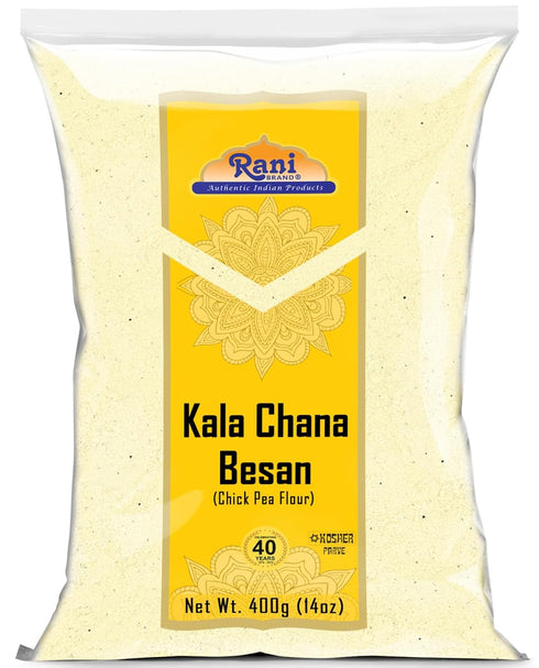 Rani Kala Chana Besan (Chick Peas Flour) 14oz (400g) ~ All Natural