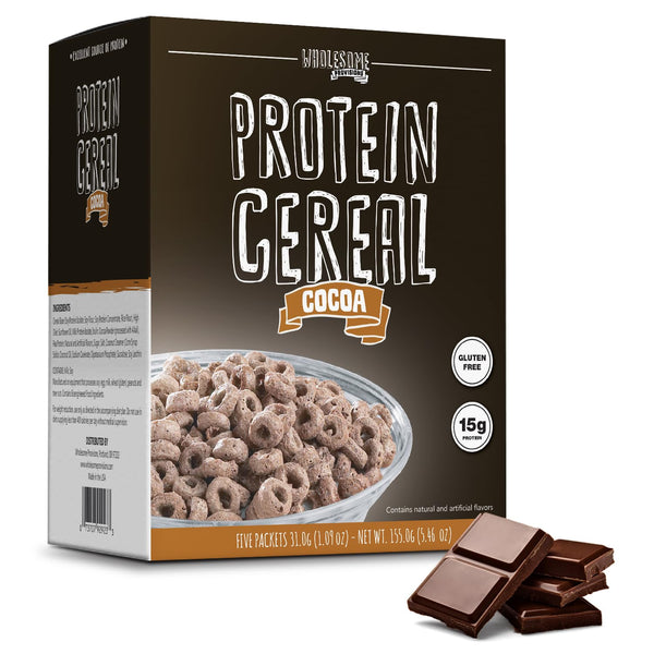 Protein Cereal, Low Carb Cereal, High Protein Cereal, 15g Protein, 5g Net