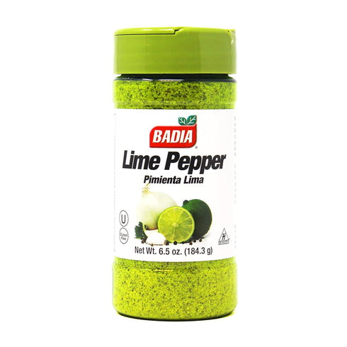 Badia Lime Pepper Seasoning, 6.5 oz