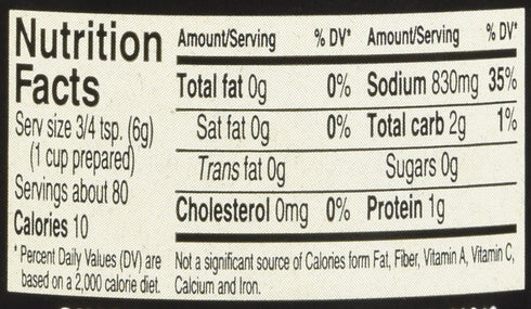Custom Culinary 1 Gold Label Base Pork, Pound