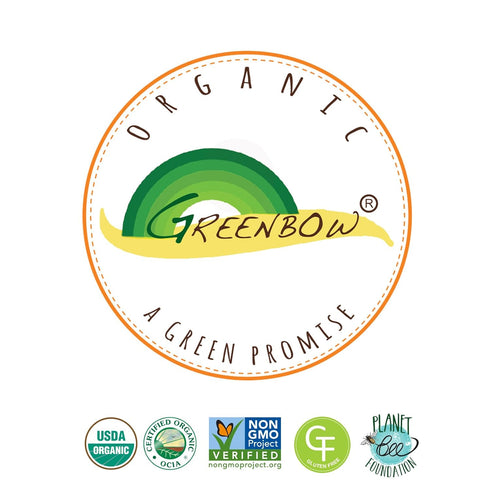 100% (22oz_Fresh 30,000 GREENBOW Organic Honey w/Fresh Royal Jelly - USDA Certified Organic, Non-GMO, Gluten Free