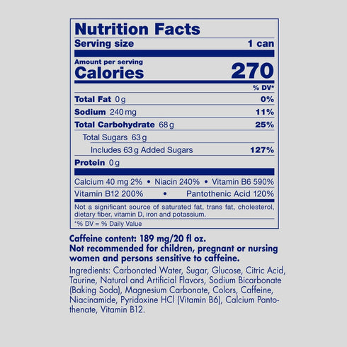 20 Oz. Red Bull Energy Drink, Fl.